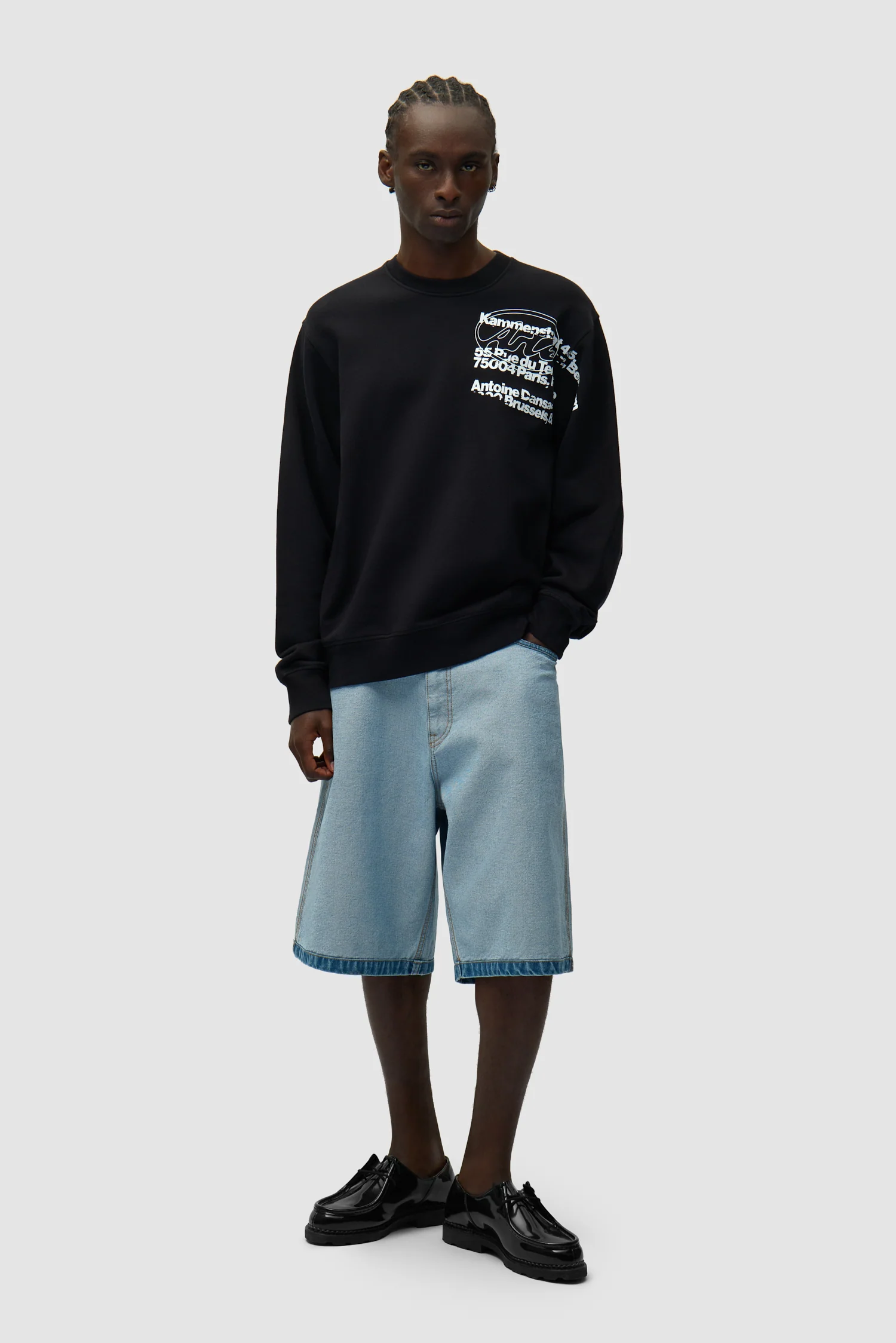 Address Crewneck - Black - Image 5