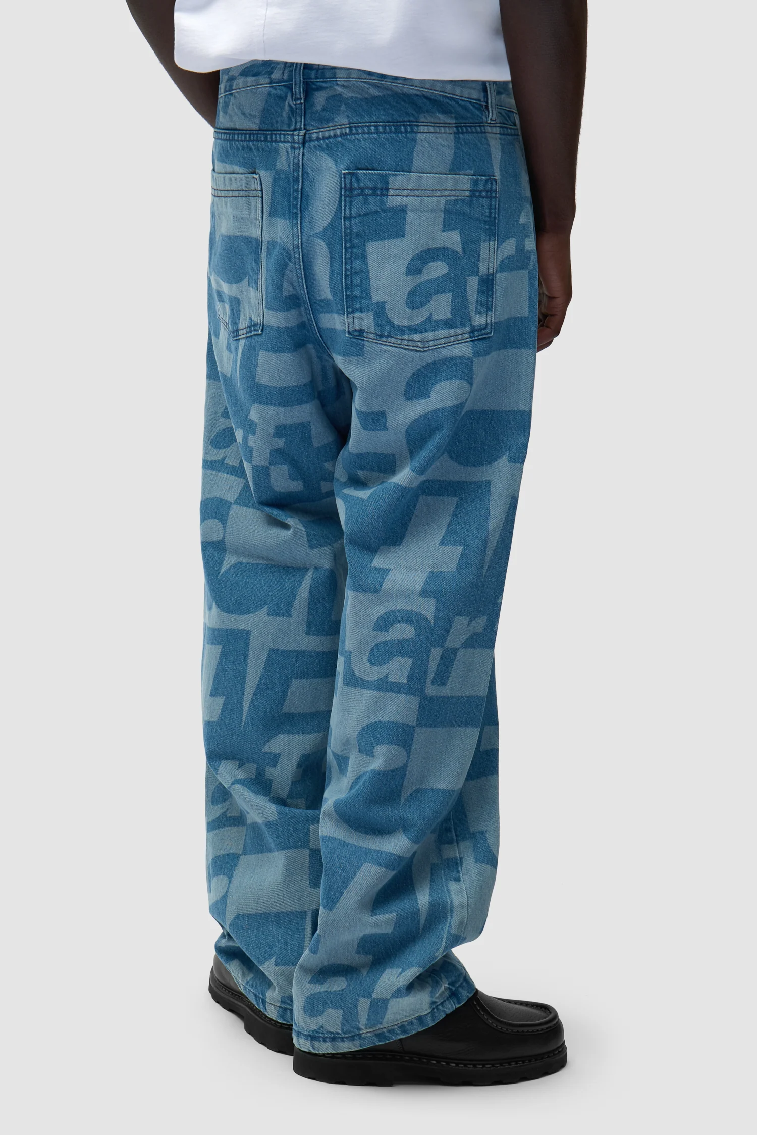 Denim Allover Pants - Raw Denim - Image 4