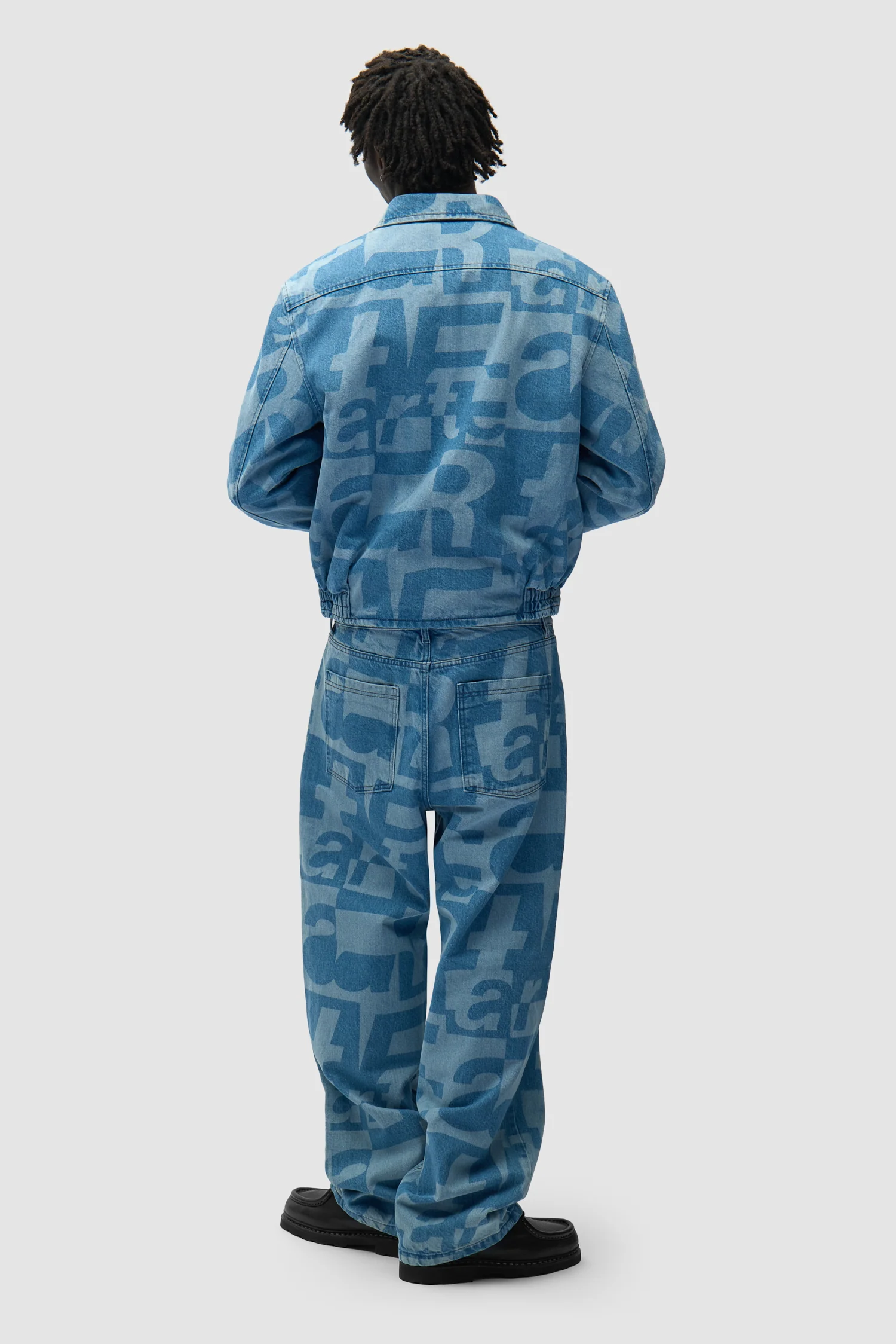 Denim Allover Pants - Raw Denim - Image 7