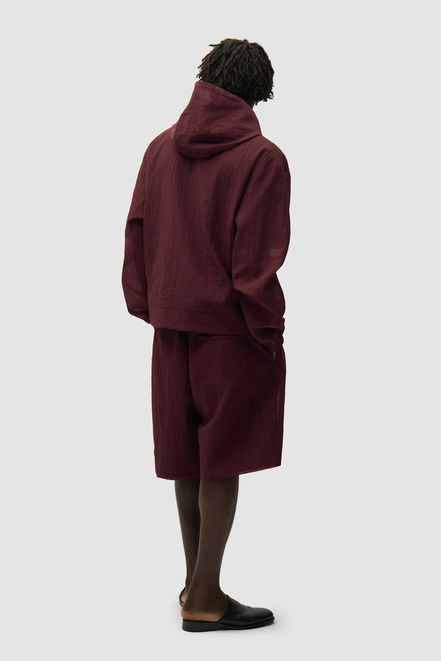 Mesh Shorts - Bordeaux - Image 7